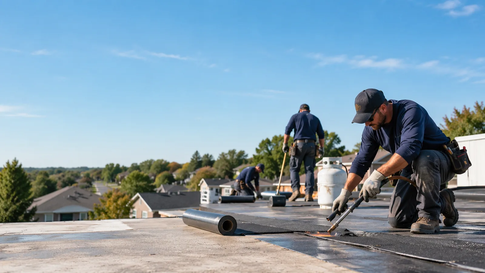 Flat Roof Leak Repair providers in High Bridge, WI